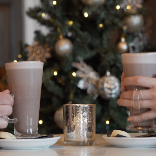 <p>Catch ups over hot chocolates</p>