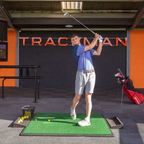 <p>TRACKMAN DRIVING RANGE</p>