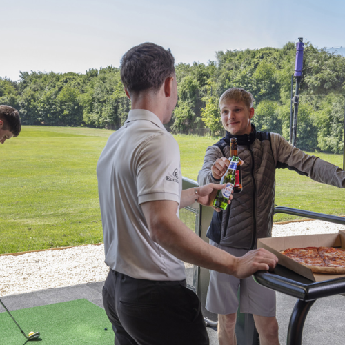 <p>TRACKMAN DRIVING RANGE</p>